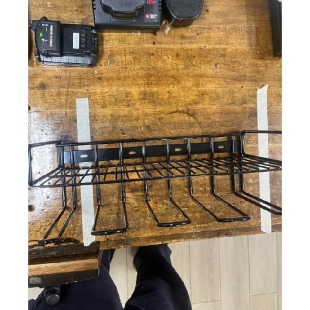Heavy Duty Tool Organizer 16"W x 7.48"H x 5.51"D, 4 Wall Mount Anchors